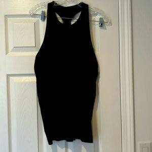 Black lululemon tank. Size 12
